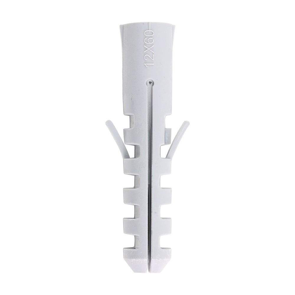 This is an image showing TIMCO Nylon Plugs - 12.0 x 60 - 50 Pieces TIMbag available from T.H Wiggans Ironmongery in Kendal, quick delivery at discounted prices.