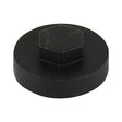 This is an image showing TIMCO Hex Head Cover Caps - Black - 16mm - 1000 Pieces Bag available from T.H Wiggans Ironmongery in Kendal, quick delivery at discounted prices.