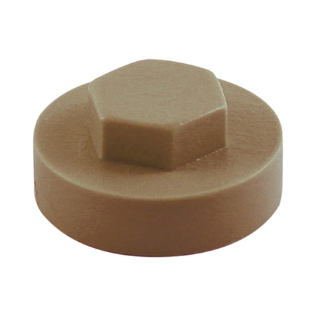 This is an image showing TIMCO Hex Head Cover Caps - Merlin Grey - 16mm - 1000 Pieces Bag available from T.H Wiggans Ironmongery in Kendal, quick delivery at discounted prices.