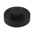 This is an image showing TIMCO Hex Head Cover Caps - Black - 19mm - 1000 Pieces Bag available from T.H Wiggans Ironmongery in Kendal, quick delivery at discounted prices.