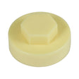 This is an image showing TIMCO Hex Head Cover Caps - Honesty - 19mm - 1000 Pieces Bag available from T.H Wiggans Ironmongery in Kendal, quick delivery at discounted prices.