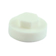 This is an image showing TIMCO Hex Head Cover Caps - Pure White - 19mm - 1000 Pieces Bag available from T.H Wiggans Ironmongery in Kendal, quick delivery at discounted prices.