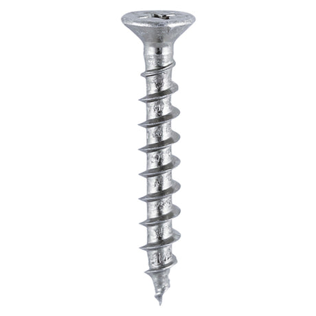 This is an image showing TIMCO Window Fabrication Screws - Countersunk with Ribs - PH - Single Thread - Gimlet Point - Zinc - 4.3 x 16 - 1000 Pieces Box available from T.H Wiggans Ironmongery in Kendal, quick delivery at discounted prices.
