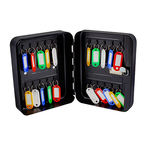 This is an image showing TIMCO Key Cabinet - 200 x 160 x 75 - 1 Each Box available from T.H Wiggans Ironmongery in Kendal, quick delivery at discounted prices.