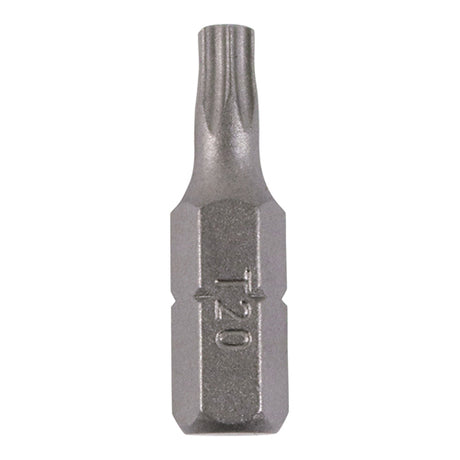 This is an image showing TIMCO S2 Driver Bits - TX - TX20 x 25 - 10 Pieces Blister Pack available from T.H Wiggans Ironmongery in Kendal, quick delivery at discounted prices.
