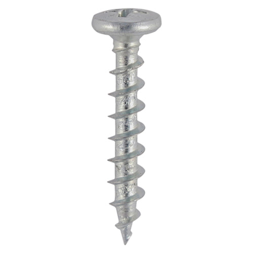 This is an image showing TIMCO Window Fabrication Screws - Friction Stay - Shallow Pan Countersunk - PH - Single Thread - Gimlet Tip - Stainless Steel - 4.3 x 20 - 1000 Pieces Box available from T.H Wiggans Ironmongery in Kendal, quick delivery at discounted prices.