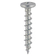 This is an image showing TIMCO Window Fabrication Screws - Friction Stay - Shallow Pan Countersunk - PH - Single Thread - Gimlet Tip - Stainless Steel - 4.3 x 16 - 1000 Pieces Box available from T.H Wiggans Ironmongery in Kendal, quick delivery at discounted prices.