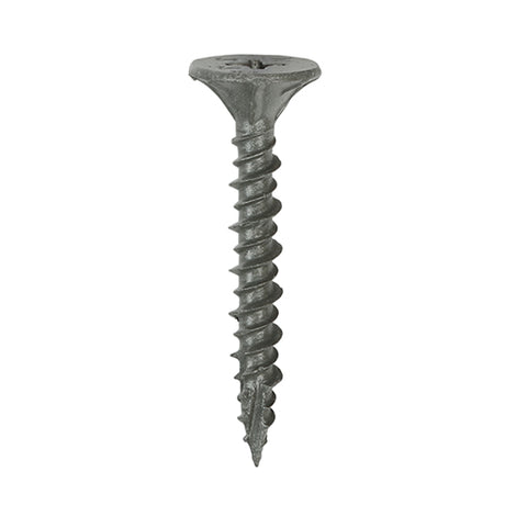 This is an image showing TIMCO Drywall Construction Timber Stud Cement Board Screws - PH - Countersunk Wafer - Twin-Cut - Exterior - Silver Organic - 4.2 x 32 - 200 Pieces Box available from T.H Wiggans Ironmongery in Kendal, quick delivery at discounted prices.