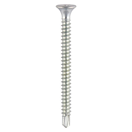 This is an image showing TIMCO Cill Screws - Bugle - PH - Self-Tapping Thread - Self-Drilling Point - Zinc - 4.2 x 65 - 200 Pieces Box available from T.H Wiggans Ironmongery in Kendal, quick delivery at discounted prices.