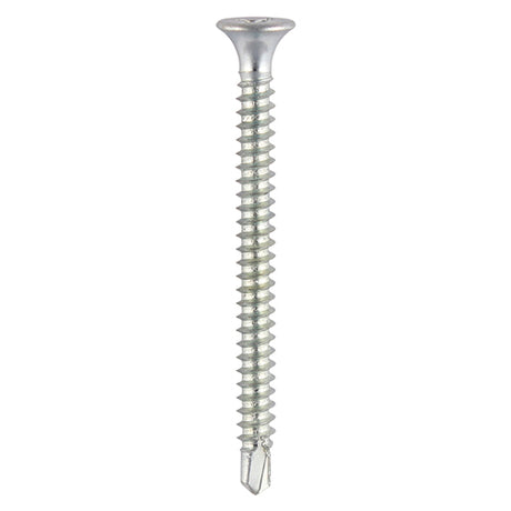 This is an image showing TIMCO Cill Screws - Bugle - PH - Self-Tapping Thread - Self-Drilling Point - Zinc - 4.2 x 65 - 200 Pieces Box available from T.H Wiggans Ironmongery in Kendal, quick delivery at discounted prices.