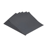 This is an image showing TIMCO Wet & Dry Sanding Sheets - Mixed - Black - 230 x 280mm (180/320) - 5 Pieces Pack available from T.H Wiggans Ironmongery in Kendal, quick delivery at discounted prices.