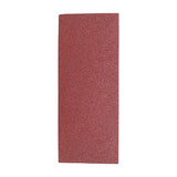 This is an image showing TIMCO 1/3 Sanding Sheets - 60 Grit - Red - Unpunched - 93 x 230mm - 5 Pieces Pack available from T.H Wiggans Ironmongery in Kendal, quick delivery at discounted prices.
