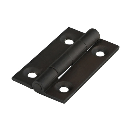 This is an image showing TIMCO Solid Drawn Hinge - Solid Brass - Bronze - 38 x 22 - 2 Pieces Bag available from T.H Wiggans Ironmongery in Kendal, quick delivery at discounted prices.