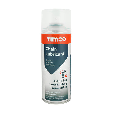 This is an image showing TIMCO Chain Lubricant - 380ml - 1 Each Can available from T.H Wiggans Ironmongery in Kendal, quick delivery at discounted prices.