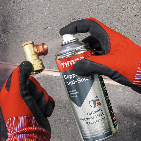 This is an image showing TIMCO Copper Anti-Seize - 380ml - 1 Each Can available from T.H Wiggans Ironmongery in Kendal, quick delivery at discounted prices.