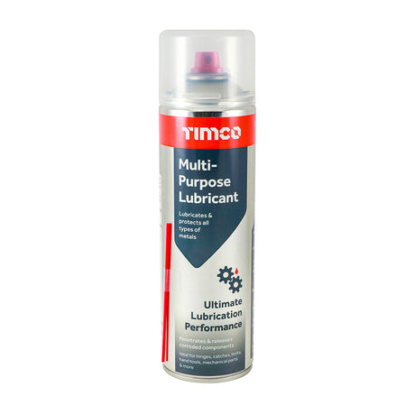 This is an image showing TIMCO Multi-Purpose Lubricant - 480ml - 1 Each Can available from T.H Wiggans Ironmongery in Kendal, quick delivery at discounted prices.