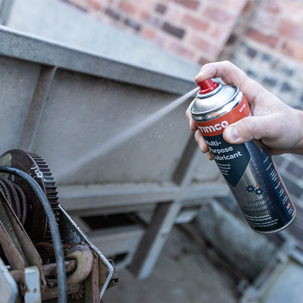 This is an image showing TIMCO Multi-Purpose Lubricant - 480ml - 1 Each Can available from T.H Wiggans Ironmongery in Kendal, quick delivery at discounted prices.