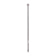 This is an image showing TIMCO Timber Frame Construction & Landscaping Screws - Hex - A4 Stainless Steel - 6.7 x 250 - 25 Pieces Tube available from T.H Wiggans Ironmongery in Kendal, quick delivery at discounted prices.