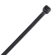 This is an image showing TIMCO Cable Ties - Black - 2.5 x 100 - 100 Pieces Bag available from T.H Wiggans Ironmongery in Kendal, quick delivery at discounted prices.