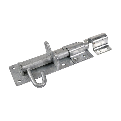 This is an image showing TIMCO Heavy Brenton Padbolt - Hot Dipped Galvanised - 6" - 1 Each Plain Bag available from T.H Wiggans Ironmongery in Kendal, quick delivery at discounted prices.