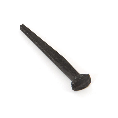 This is an image showing From The Anvil - Black Oxide 2" Rosehead Nail (1kg) available from T.H Wiggans Architectural Ironmongery in Kendal, quick delivery and discounted prices