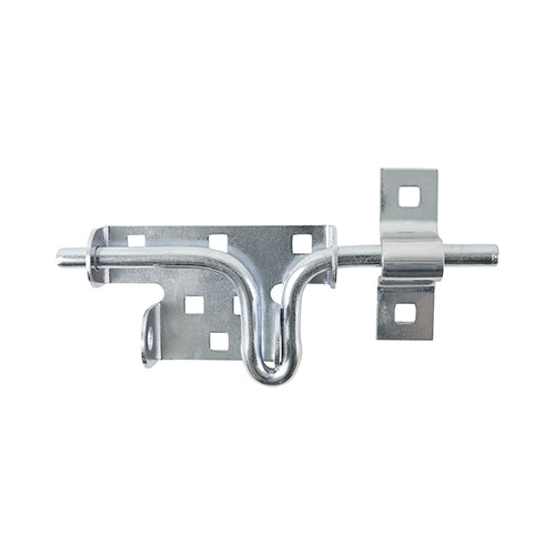 This is an image showing TIMCO Slide Action Padbolt - Zinc - 7 5/16" - 1 Each TIMbag available from T.H Wiggans Ironmongery in Kendal, quick delivery at discounted prices.