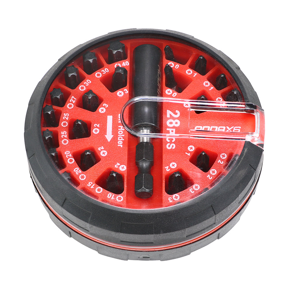 This is an image showing TIMCO Impact Driver Bit Set - 28pcs - 28 Pieces Unit available from T.H Wiggans Ironmongery in Kendal, quick delivery at discounted prices.