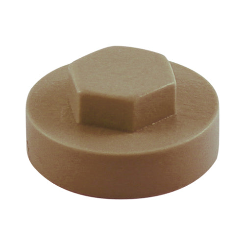 This is an image showing TIMCO Hex Head Cover Caps - Merlin Grey - 29mm - 1000 Pieces Bag available from T.H Wiggans Ironmongery in Kendal, quick delivery at discounted prices.