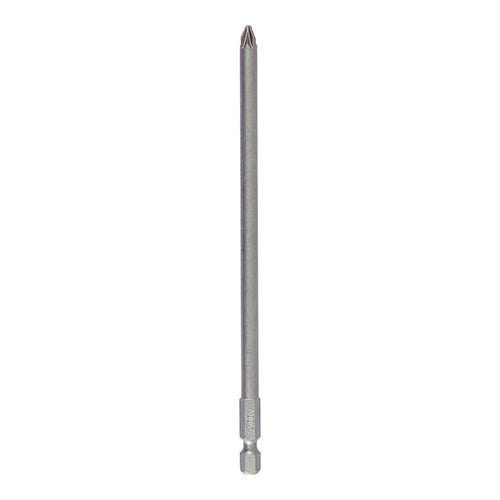 This is an image showing TIMCO S2 Driver Bits - PZ - No.2 x 300 - 1 Each Mini Bit Pack available from T.H Wiggans Ironmongery in Kendal, quick delivery at discounted prices.