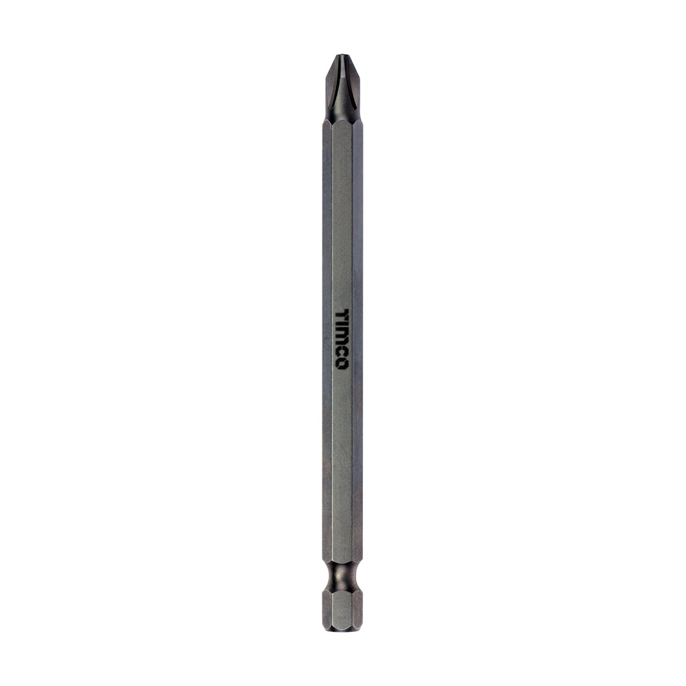 This is an image showing TIMCO S2 Driver Bits - PH - No.2 x 100 - 1 Each Blister Pack available from T.H Wiggans Ironmongery in Kendal, quick delivery at discounted prices.