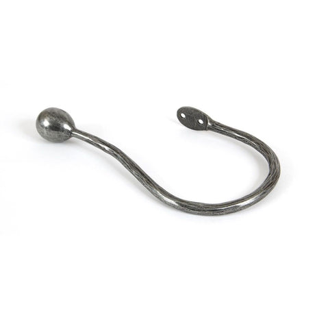This is an image showing From The Anvil - Pewter Curtain Tie Back (pair) available from T.H Wiggans Architectural Ironmongery in Kendal, quick delivery and discounted prices