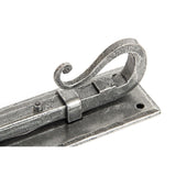 This is an image showing From The Anvil - Pewter 6" Shepherd's Crook Universal Bolt available from trade door handles, quick delivery and discounted prices
