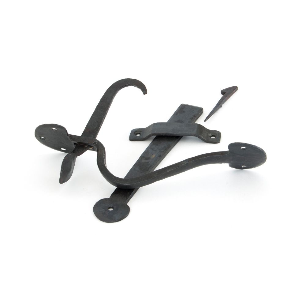 This is an image of From The Anvil - Beeswax Slim Bean Thumblatch available to order from T.H Wiggans Architectural Ironmongery in Kendal, quick delivery and discounted prices.