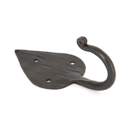 This is an image showing From The Anvil - Beeswax Gothic Coat Hook available from T.H Wiggans Architectural Ironmongery in Kendal, quick delivery and discounted prices