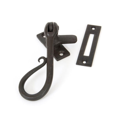 This is an image showing From The Anvil - Beeswax Shepherd's Crook Fastener available from T.H Wiggans Architectural Ironmongery in Kendal, quick delivery and discounted prices
