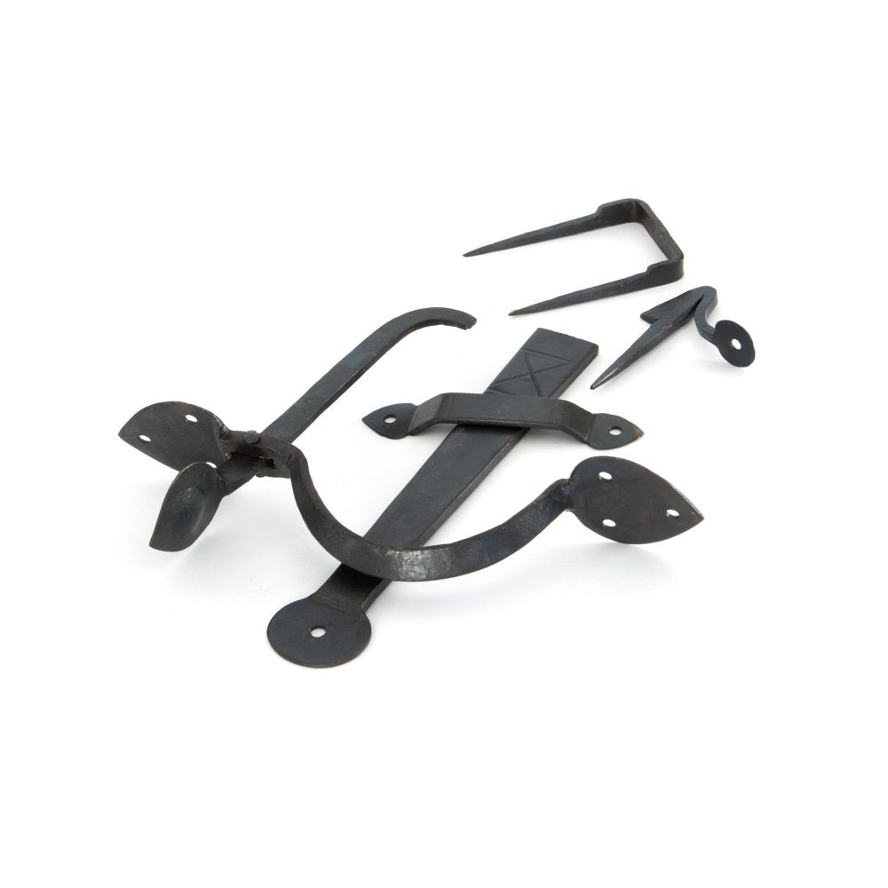 This is an image of From The Anvil - Beeswax Gothic Thumblatch available to order from T.H Wiggans Architectural Ironmongery in Kendal, quick delivery and discounted prices.