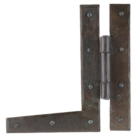 This is an image showing From The Anvil - Beeswax 7" HL Hinge (pair) available from T.H Wiggans Architectural Ironmongery in Kendal, quick delivery and discounted prices