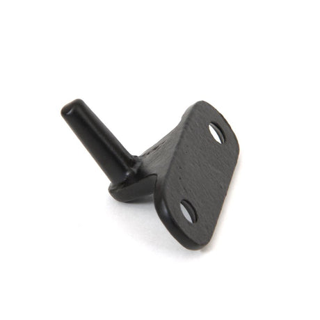 This is an image showing From The Anvil - Black Cranked Casement Stay Pin available from T.H Wiggans Architectural Ironmongery in Kendal, quick delivery and discounted prices