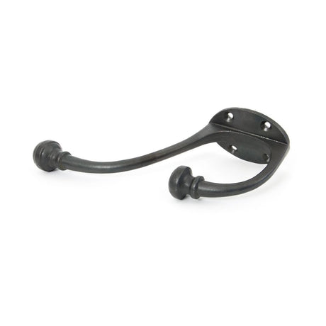 This is an image showing From The Anvil - Beeswax 7 3/4" Hat & Coat Hook available from T.H Wiggans Architectural Ironmongery in Kendal, quick delivery and discounted prices