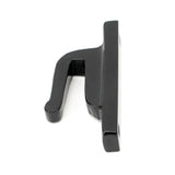 This is an image showing From The Anvil - Black Hook Plate available from trade door handles, quick delivery and discounted prices