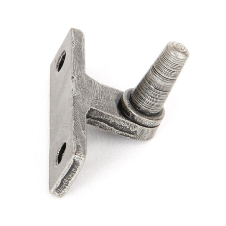 This is an image showing From The Anvil - Pewter Cranked Casement Stay Pin available from T.H Wiggans Architectural Ironmongery in Kendal, quick delivery and discounted prices
