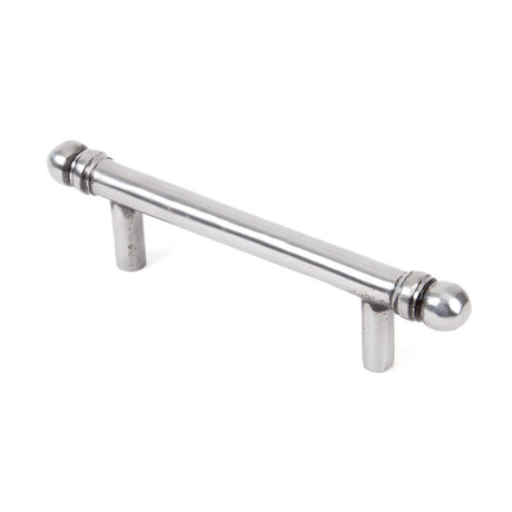 This is an image showing From The Anvil - Natural Smooth 156mm Bar Pull Handle available from T.H Wiggans Architectural Ironmongery in Kendal, quick delivery and discounted prices