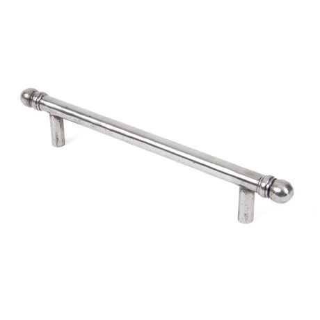 This is an image showing From The Anvil - Natural Smooth 220mm Bar Pull Handle available from T.H Wiggans Architectural Ironmongery in Kendal, quick delivery and discounted prices