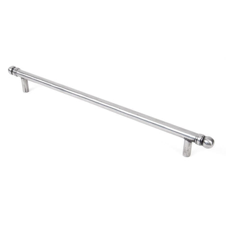 This is an image showing From The Anvil - Natural Smooth 344mm Bar Pull Handle available from T.H Wiggans Architectural Ironmongery in Kendal, quick delivery and discounted prices