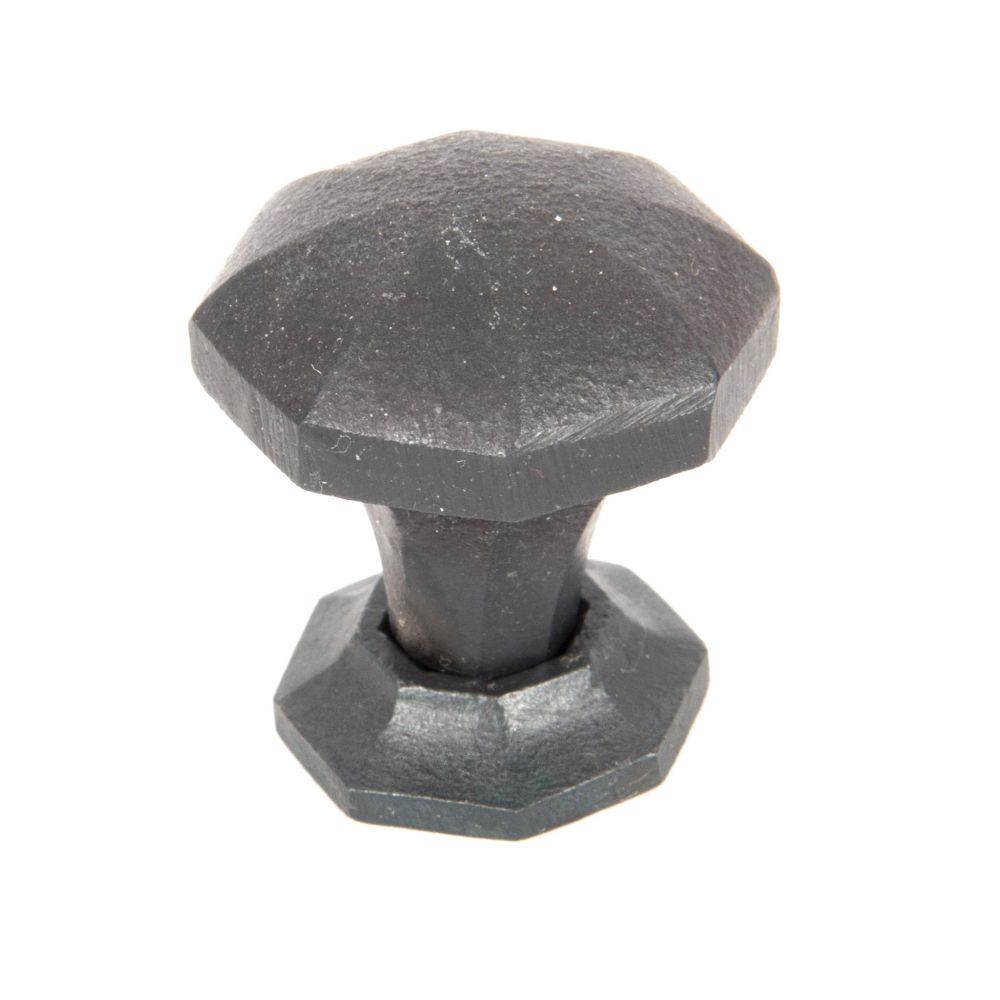 This is an image showing From The Anvil - Beeswax Octagonal Cabinet Knob - Small available from T.H Wiggans Architectural Ironmongery in Kendal, quick delivery and discounted prices