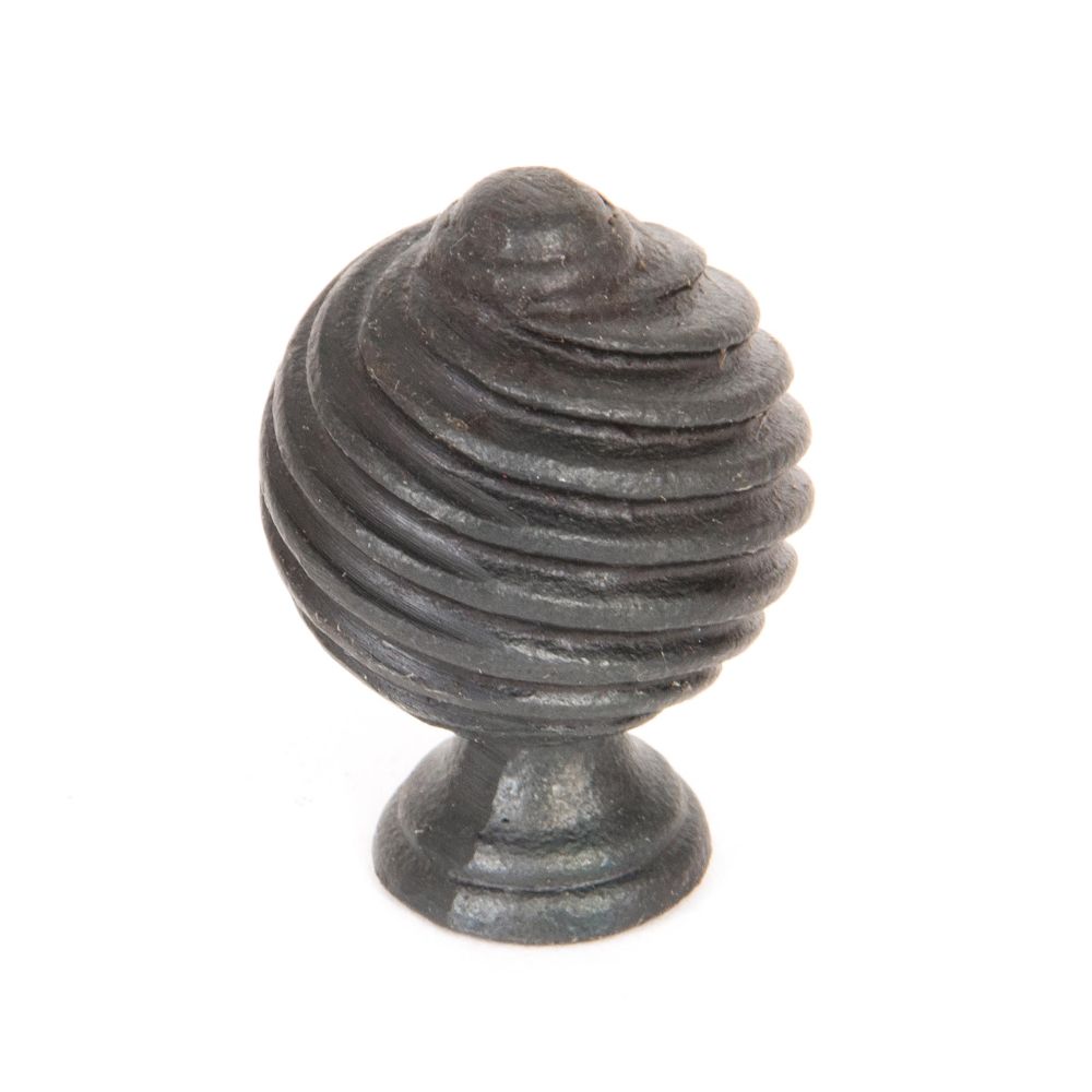 This is an image showing From The Anvil - Beeswax Twist Cabinet Knob available from T.H Wiggans Architectural Ironmongery in Kendal, quick delivery and discounted prices