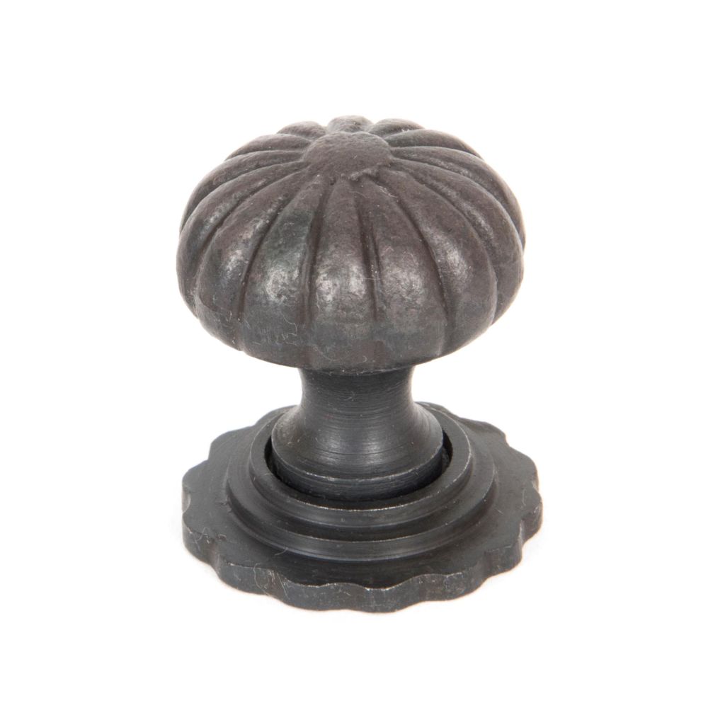 This is an image showing From The Anvil - Beeswax Flower Cabinet Knob - Small available from T.H Wiggans Architectural Ironmongery in Kendal, quick delivery and discounted prices