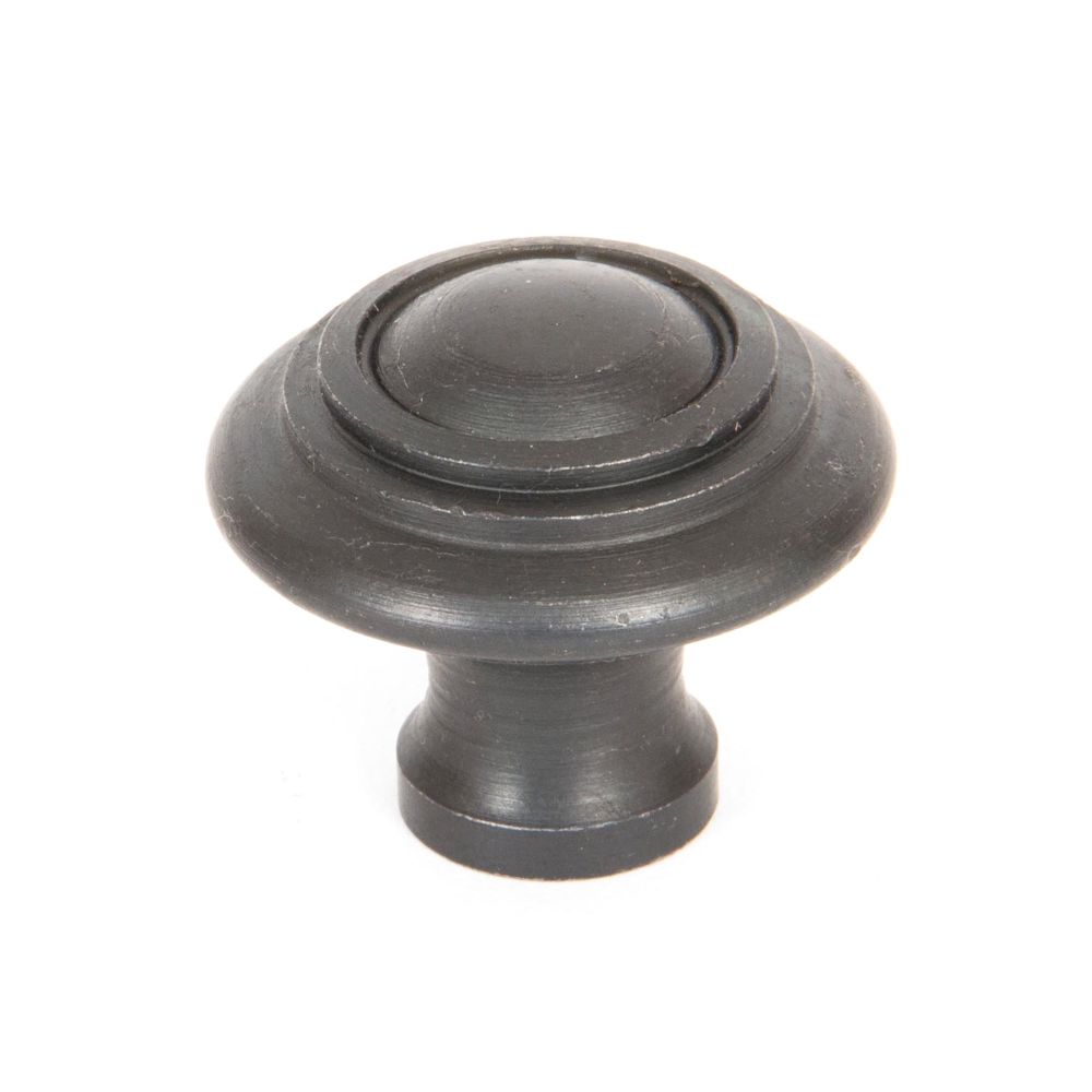 This is an image showing From The Anvil - Beeswax Ringed Cabinet Knob - Small available from T.H Wiggans Architectural Ironmongery in Kendal, quick delivery and discounted prices