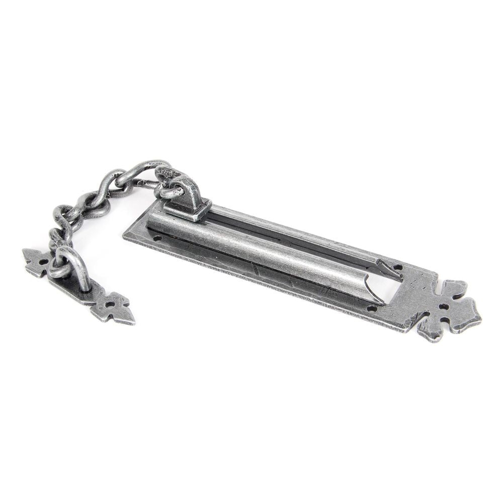 This is an image showing From The Anvil - Pewter Door Chain available from trade door handles, quick delivery and discounted prices