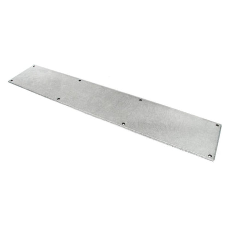 This is an image of From The Anvil - Pewter 780mm x 150mm Kick Plate available to order from T.H Wiggans Architectural Ironmongery in Kendal, quick delivery and discounted prices.